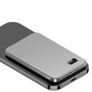 Siêu mỏng xách tay 15W 20W không dây từ tính nhanh Slim sạc Powerbank 10000 mAh ngân hàng điện sạc Led Logo 10000 mAh - Product Image 2