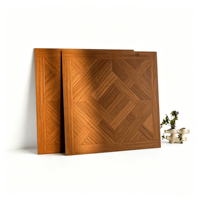 Carreaux de céramique effet bois style moderne 800x800mm, finition mate, antidérapants et résistants à l'usure pour hôtels, villas et intérieurs d'appartements