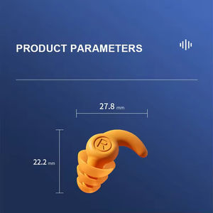جودة عالية لينة النوم عالية الدقة إلغاء الضوضاء حماية السمع سدادات الأذن السلامة الحد من الضوضاء - Product Image 4