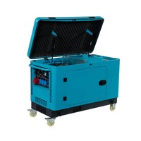 Générateur diesel silencieux PME15000SE-K 11kw 14kva avec moteur bicylindre en V