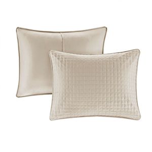 Juego de edredón reversible de 3 piezas DB, relleno de algodón y poliéster con estampado geométrico y floral para uso doméstico en hoteles o bodas - Product Image 5