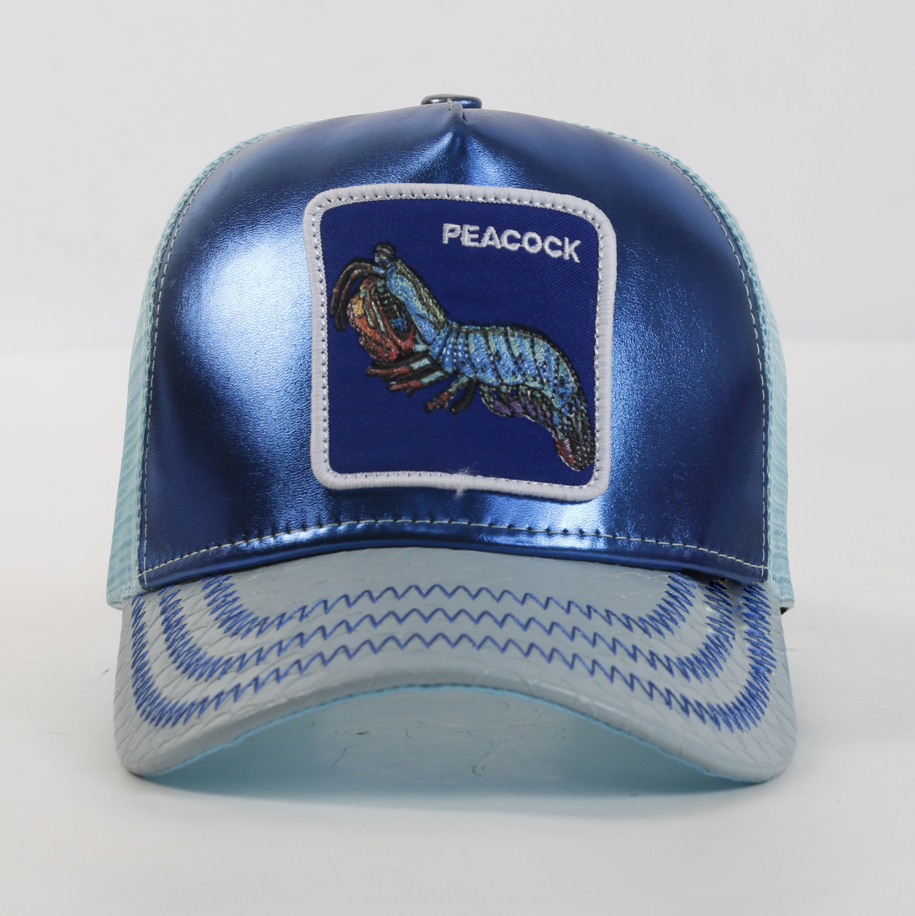 Paon bleu