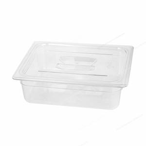 Bandeja para alimentos de policarbonato GN 1/1 de tamaño completo con marcas de capacidad para un control preciso de las porciones - Product Image 1