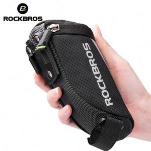 Usine BSCI ROCKBROS Mini sacoche de selle arrière portable réfléchissante en nylon pour vélo, accessoires de cyclisme - Product Image 2