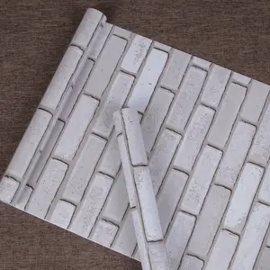 Jinyi-diseño de ladrillo de mármol a prueba de aceite, autoadhesivo, pelar y pegar, cocina, contra salpicaduras, pvc, vinilo, película de pared, azulejo