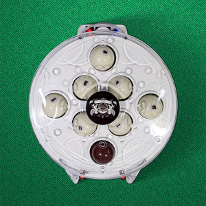 Macchina Lavapalle da <span class=keywords><strong>Biliardo</strong></span> Automatica a 8 Fori 67mm 68mm, Pulitrice per Palle da Snooker e <span class=keywords><strong>Biliardo</strong></span> con Accessorio di Pulizia - Product Image 4