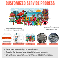 Imanes de nevera para publicidad promocional, tarjetas postales, código QR personalizado, tamaño grande, logotipo de foto Digital, Pastel