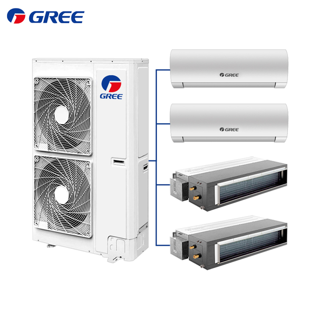 GREE Ultra Quiet Professional Low Noise Slim Design Central Air Conditioners for Hospital and Healthcare Facility Projects