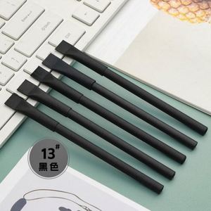 Bolígrafo de tubo de papel artesanal de colores ecológico personalizado de gran oferta - Product Image 5