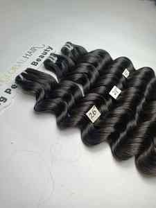 Extensiones de Cabello Virgen de Doble Trama Premium, Ondulado Natural, Cabello Humano Vietnamita Sin Procesar en Color Natural - Product Image 6