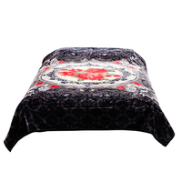 Couverture tricotée Raschel sur mesure ultra douce, épaisse et longue, en peluche, 6 kg, lestée, écologique, style coréen, pour hôtels de luxe