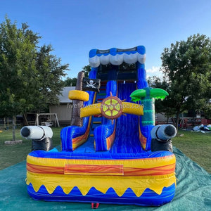 Tobogán Inflable Comercial con Diseño de Astronautas Espaciales, Artículos de <span class=keywords><strong>Alquiler</strong></span> para <span class=keywords><strong>Eventos</strong></span>, Tobogán para Piscina para Niños - Product Image 6