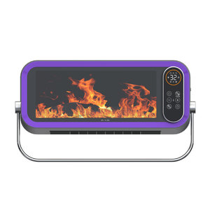 Electric Fireplace Heater 30 Sqm Heating Area With Flame Effect And Digital Display For Home Use - Product Image 4
