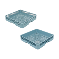 JOIN Compartiments Plateau en plastique pour le séchage de la vaisselle Restaurant Support pour lave-vaisselle Support de rangement et support pour assiettes et plats
