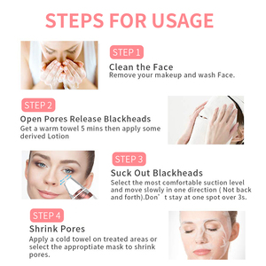 Cheap USB Rechargeable Skin Care Facial Tools Acne Cleaner Pimple Removal <b>Face</b> Nose Blackhead Remover <b>Face</b> Pore Vacuum - Product Image 6