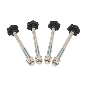 Kit de broches de fixation universelles pour plaque de protection, 4,9 cm x 19,9 cm, en acier, pour véhicule tout-terrain - Product Image 3