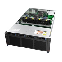 Serveur en rack 4U 8-GPU 4070Ti 12 Go GDDR6X avec processeur Intel Xeon de 3e génération 32 cœurs pour l'entraînement et l'inference IA et d'apprentissage profond