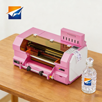 Imprimante DTF UV A3, solution d'impression automatique avec tête d'impression DX7, imprimante de film pour étiquettes en cristal, facile à utiliser