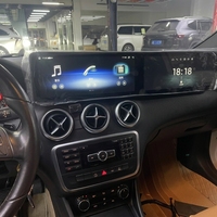 Reproductor de DVD para Auto con Pantalla Táctil Android de 12.3 Pulgadas, Radio, GPS, Navegación y Carplay para Mercedes-Benz Clase A W176 CLA GLA 2014-2018