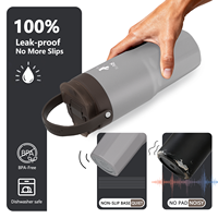 Gobelet isotherme personnalisé réutilisable en acier inoxydable 316 à double paroi, 630 ml, pour la gym, avec logo