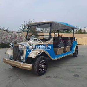 Carro Eléctrico Turístico 2025, Mini Autobús, Estilo Clásico, Antiguo, Retro, Vintage, Carro de Golf, de 4 a 17 Asientos - Product Image 1