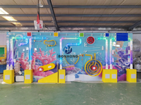 Bonhong Jeu de tube à billes souples de haute qualité Jeu de tube à air pour enfants pour aire de jeux intérieure