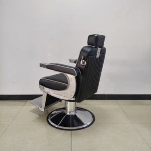 Sillón de Barbería Hidráulico Profesional - 360 °   Sillón Reclinable Giratorio para Salón - Product Image 4