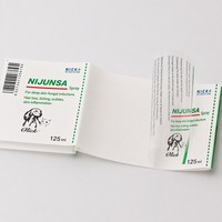 Étiquettes adhésives personnalisées pliables multi-pages, écologiques, durables, résistantes à l'encre, autocollants pour flacons de médicaments pour animaux de compagnie