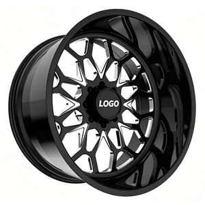 Rines JTX <span class=keywords><strong>BANDIT</strong></span> de Aleación de Aluminio Forjado de 20-28 30 Pulgadas 8x170 8x180 para RAM 2500 Chevrolet Silverado 3500HD GMC Sierra 3500HD - Product Image 2
