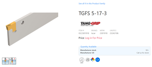 Torno CNC automático multihusillo OEM para ranurado/seccionado, 2.8-3.5mm de ancho, 60mm de diámetro máximo, agarre Tang-Grip neutro, herramienta Iscar TGFS 5-17-3 - Product Image 3
