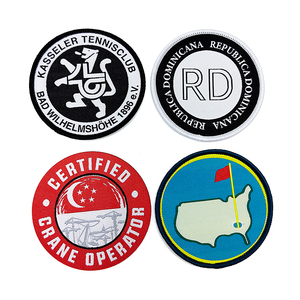 Emblemas de Tecido Bordados Personalizados para Roupas, Chapéus, Bolsas - Patches Personalizáveis com Nome e Logotipo DIY - Product Image 1