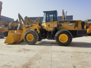 Cargador de ruedas Komatsu original de Japón, cargador de ruedas delanteras Komatsu usado, cargador de ruedas delanteras Komatsu de la marca de fábrica - Product Image 3