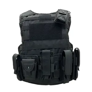 Plate Carrier Chaleco Tactico Tactisch Multifunctional Tactical Gear Equipment Supplies Black Security Tactical Vest