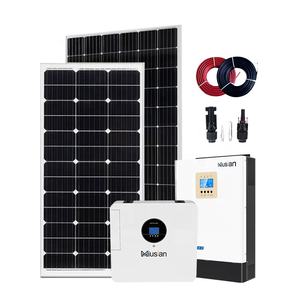 Mais Popular Off Grid <span class=keywords><strong>Solar</strong></span> Energy System 1KW 2KW 3KW 4KW 5KW 10KW Sistema de Painel <span class=keywords><strong>Solar</strong></span> com Baterias para Casa - Product Image 5