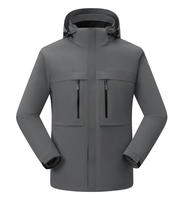 Veste d'extérieur coupe-vent imperméable avec logo personnalisé OEM ODM, veste Softshell pour l'hiver, la chasse, la randonnée et la montagne