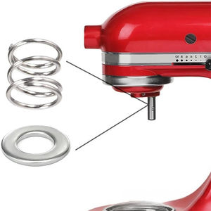 Resortes y arandelas de acero inoxidable de 1 pieza para piezas de repuesto de licuadora Kitchenaid, arandelas de resorte de 4 piezas - Product Image 2