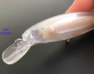 Meistverkaufter unlackierter Angelköder 114mm 11g Blanko-Crankbait-Köder Künstlicher Köderkörper 366 auf Lager Kostenlose Augen 114MM Fein - Product Image 6
