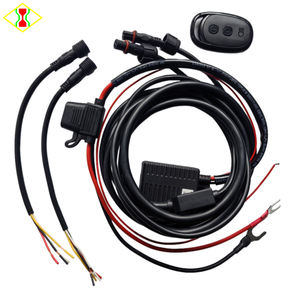280W LED Luz auxiliar Control remoto Arnés de cableado Aislamiento de PVC para 2 luces PT1.5 Kit de ensamblaje de cables - Product Image 2