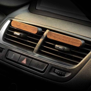 Clip Magnético de Madera y Aleación de Aluminio <span class=keywords><strong>para</strong></span> Rejilla de Ventilación de Coche - Accesorio Decorativo Premium de Madera Maciza con Marco de Aluminio Magnetizado <span class=keywords><strong>para</strong></span> Salida de Aire de Automóvil - Product Image 6
