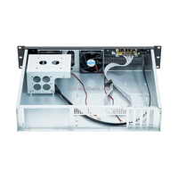 Châssis industriel 2U pour montage en rack, boîtier de serveur 19 pouces, prend en charge les cartes mères MicroATX, plusieurs baies de disques, ventilateur en plastique haute performance