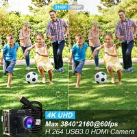 Caméra USB 3.0 ELP 4K 60FPS H.264 pour diffusion en direct, mini webcam avec objectif à faible distorsion pour événements sportifs et vitrines