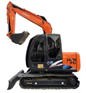 HITACHI เครื่องจักรมือสอง7ตันอุปกรณ์หนักไฮดรอลิกแบคโฮ HITACHI Z70 - Product Image 1