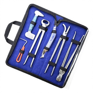 Professional Horse Farrier Hoof Care Tool Set Nail Nipper <b>Puller</b> Hoof Knife Buffer Pick Clincher Equestrian Shoeing Equipment - Product Image 1
