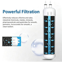 Filtre à eau pour réfrigérateur en charbon actif de coque de noix de coco écologique 9083 – Remplacement domestique pour réfrigérateur
