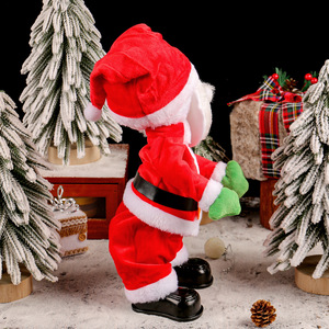 Juguete Eléctrico de Santa Claus, Muñeco Navideño con Péndulo, Canta, Baila, Música, Sacudidas Eléctricas en los Glúteos, Regalo de Navidad - Product Image 4