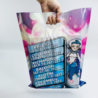 Nouveau Sac Fourre-tout 2026 au Design Original avec Personnage Anime Imprimé, Sac en Plastique Découpé Personnalisé, Sacs de Courses avec Votre Propre Logo