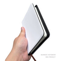 Nouveaux cahiers et journaux personnalisés de style Feng Shui avec couverture en cuir réutilisable A5/A6 à impression par sublimation double face