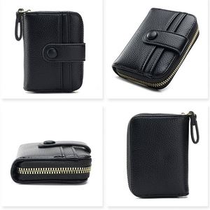 Lychee Pattern Short Style Women's Korean Style Coin Large Capacity Multi-<b>card</b> Slot Zipper Accordion <b>Card</b> <b>Wallet</b> - Product Image 4