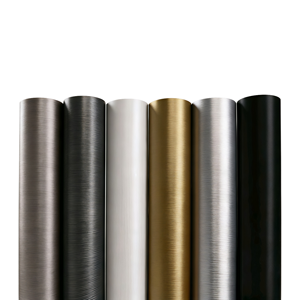 Vinilo Autoadhesivo Metálico Dorado de PVC a Precio de Fábrica, Película Decorativa de Metal Cepillado para Gabinetes, Vidrio y Muebles - Rollo (Cocina) - Product Image 1