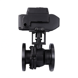 Válvula de Bola Motorizada Eléctrica de Acero Inoxidable 304 de 4 Pulgadas, Tipo ON/OFF, de Dos Vías, con Brida, Control de Flujo de Agua, Actuador Rotatorio de Flotador - Product Image 1